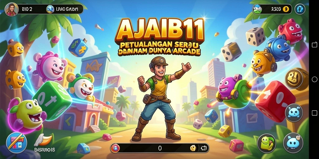 Tampilan menawan dari gameplay AJAIB11 yang penuh aksi.