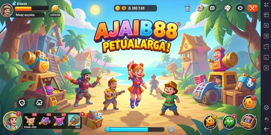 Screenshot AJAIB88 menampilkan aksi seru dalam permainan arcade yang menarik.
