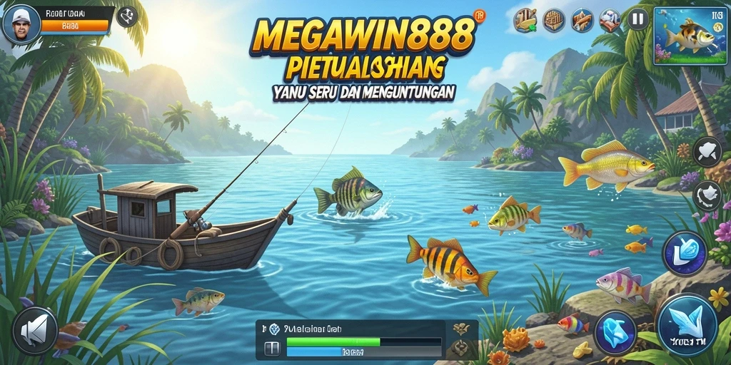 Tangkapan ikan besar dalam gameplay MEGAWIN888.